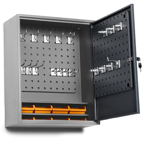 BoxIT værktøjsskab med indretning, RAL7024 – image 2