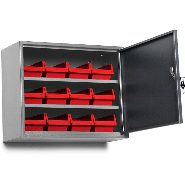 Værktøjsskab BoxIT 470x205x380mm, RAL7024 – image 4