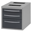 GBP Skuffesektion BS2 3 skuffer Alt.2 – Værktøjskufferter