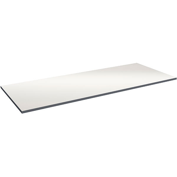 GBP Bordplade 24 mm 800x620 mm Grå HPL – Tilbehør til arbejdsborde