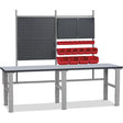 GBP Filebænk komb. 5 2000x800 mm – Arbejdsborde