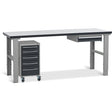 GBP Filebænk komb. 4 2000x800 mm – Arbejdsborde