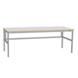GBP ESD-arbejdsbord Let H 2000x800 mm grå HPL – Arbejdsborde