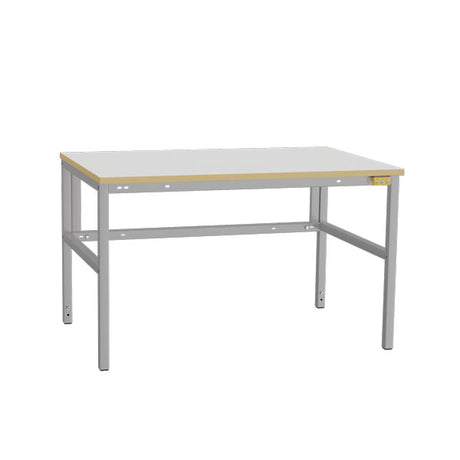 ESD-arbejdsbord Let H 1200x800 mm grå vinyl – image 2