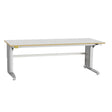 GBP ESD-arbejdsbord Bord 400 2000x800 mm grå HPL – Arbejdsborde