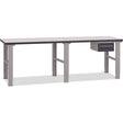 GBP Filebænk 2500x800 mm inkl. Enkeltskuffe – Arbejdsborde