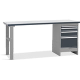 Filebænk komb. 6 2000x800 mm