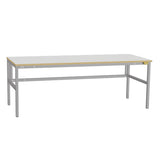 ESD-arbejdsbord Let H 2000x800 mm grå vinyl