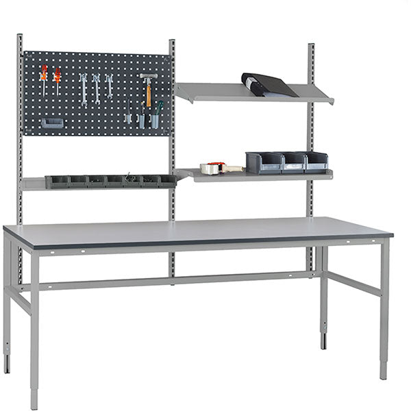 GBP Arbejdsbord Let H-stel komb. 4 2000x800 mm – Arbejdsborde