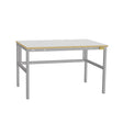 GBP ESD-arbejdsbord Let H 1200x800 mm grå HPL – Arbejdsborde