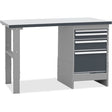 GBP Filebænk komb. 6 1200x800 mm – Arbejdsborde