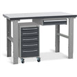 GBP Filebænk komb. 4 1200x800 mm – Arbejdsborde