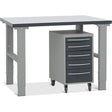 GBP Filebænk komb. 3 1200x800 mm – Arbejdsborde