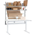 GBP Overbygning (Pakkebord) 1500 mm Model 3 – Tilbehør til arbejdsborde