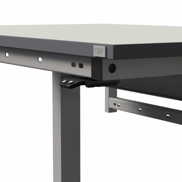 GBP Arbejdsbord ErgoMini 1200x620 mm HPL bordplade – Arbejdsborde (billede 4)