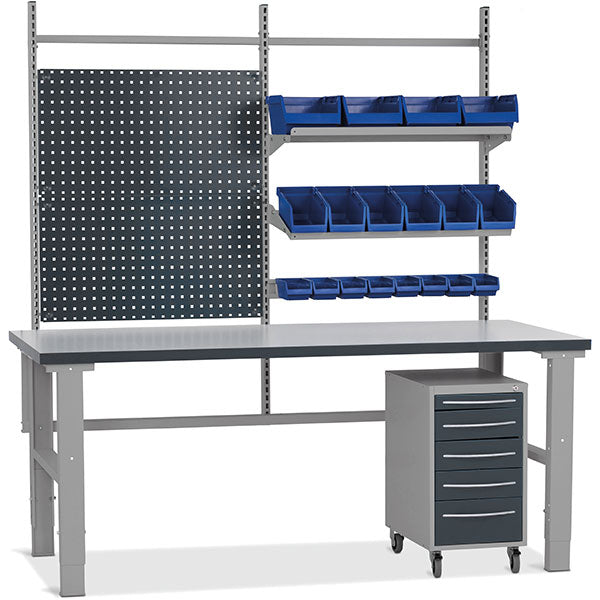 GBP Filebænk komb. 2 1500x800 mm – Arbejdsborde