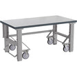 GBP Filebænk Dallas 2000x800 mm HPL bordplade – Arbejdsborde