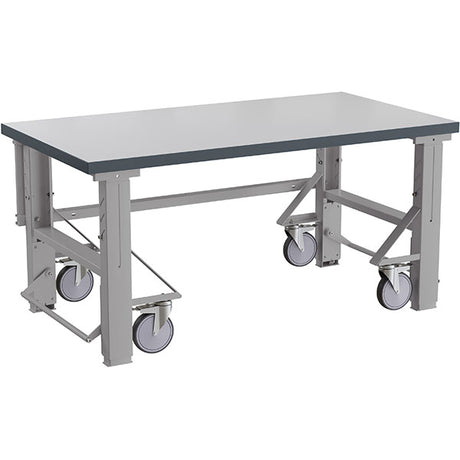 GBP Filebænk Dallas 1500x800 mm HPL bordplade – Arbejdsborde