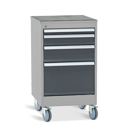 Skuffesektion VS1 4 skuffer på hjul – image 2