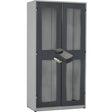 Værktøjsskab GBP 1020x540x2000mm med plexiglas og FlexLock, RAL7004/7024 – Værktøjsskabe