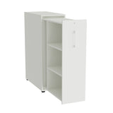 Towerskab DNA A9 Højre, Hvid med hvidt håndtag