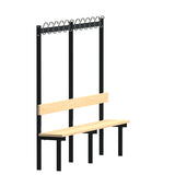 Bænkstativ Høj 1-sidet 2000mm Ask laminat – image 1