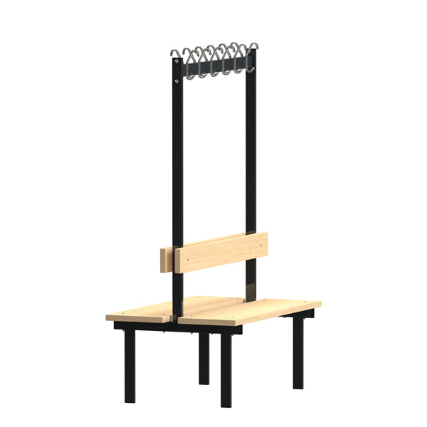 Bænkstativ Høj 2-sidet 1100mm Ask laminat – image 1