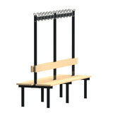 Bænkstativ Høj 2-sidet 2000mm Ask laminat – image 1