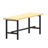 Bænk Fritstående 1100mm Ask Laminat – image 2
