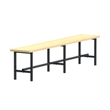 Bænk Fritstående 2000mm Ask Laminat – image 1