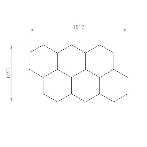Götessons Honey Lydabsorbent 6-pk Aqua – Lydabsorbenter (billede 3)