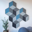 Götessons Cubism Lydabsorbent 12-pk Ocean – Lydabsorbenter (billede 1)