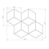 Cubism Lydabsorbent 12-pk Ocean