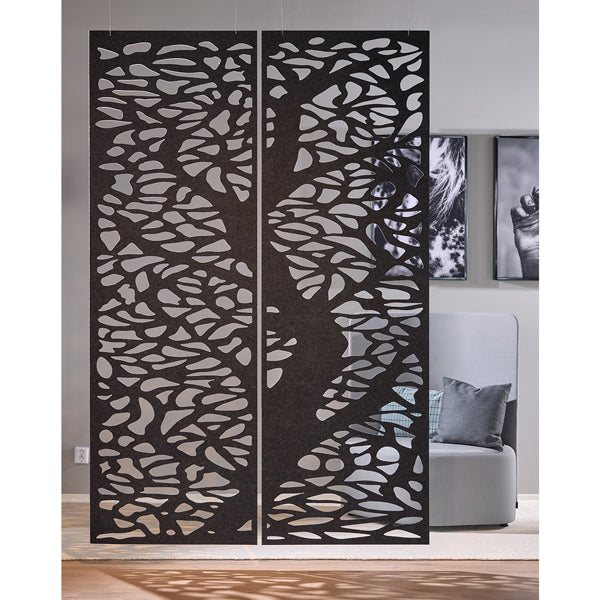 Götessons Divido Tree Lydabsorbent 2350 mm Slate – Lydabsorbenter (billede 1)