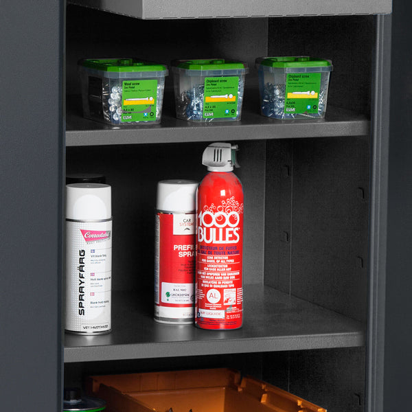 Hylde til ErgoDouble værktøjsskab, RAL7004 – image 2