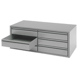 Skuffesektion med 6 skuffer til GBP værktøjsskab, RAL7004 – image 2