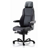 Kontorstol Kab seating K4 Premium Black leather – image 1