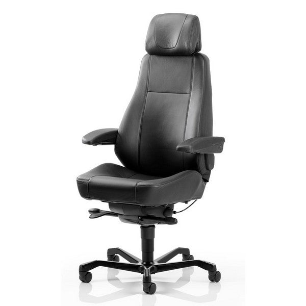 Kontorstol Kab seating Director Black leather – Kontorstole
