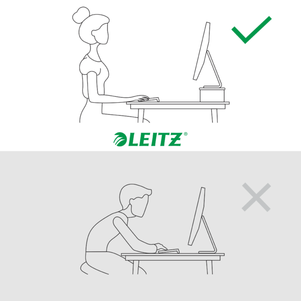 Monitor Stand Leitz Ergo Cosy white