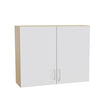 Mora Overskab 800x1000x320mm grå laminat