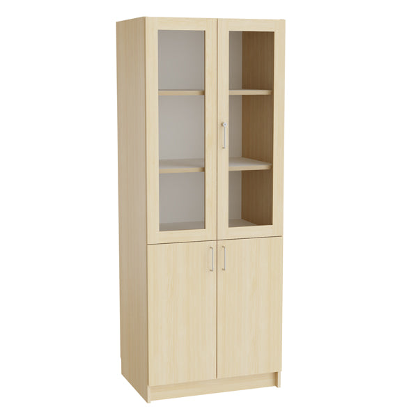 Mora Højskab kombi 2100x800x600mm birk laminat