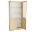 Mora Højskab kombi 2100x1000x320mm birk laminat