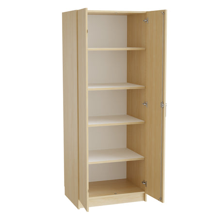 Mora Højskab 2100x800 x600mm birk laminat