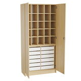 Mora Syskab 2100x1000x470mm birk laminat