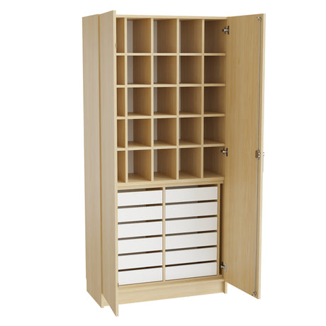 Mora Syskab 2100x1000x470mm birk laminat