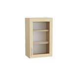 Mora Overskab 800x500x320mm birk laminat/glas