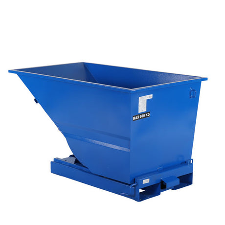 Intra Materialhantering Tipcontainer Light 600l 600kg Blå – Tipcontainere (billede 2)
