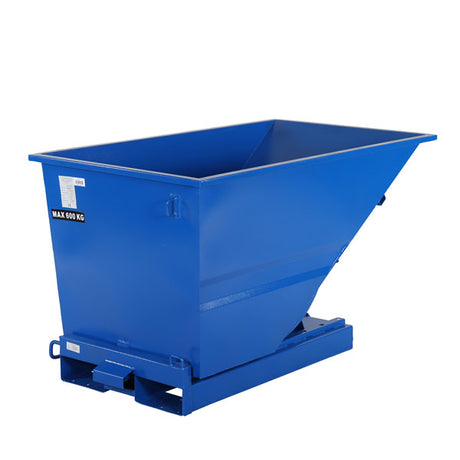 Intra Materialhantering Tipcontainer Light 600l 600kg Blå – Tipcontainere (billede 3)