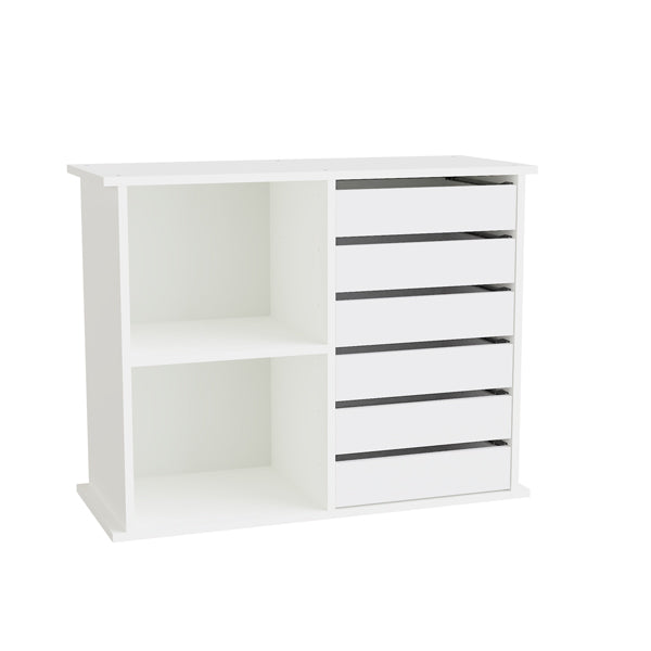 Mora Indsats med 6 skuffer og hylde