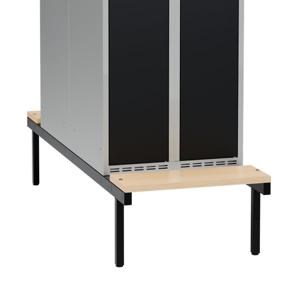 Sonesson Siddebænk birk, dobbel 700x1100mm – Garderobeskabe & tilbehør (billede 2)